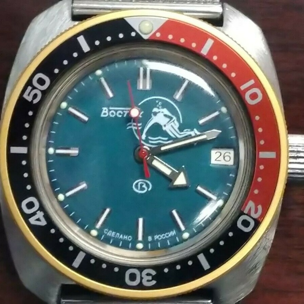 Vostok Amphibia (Amfibia) Modded "Scuba Dude". 710